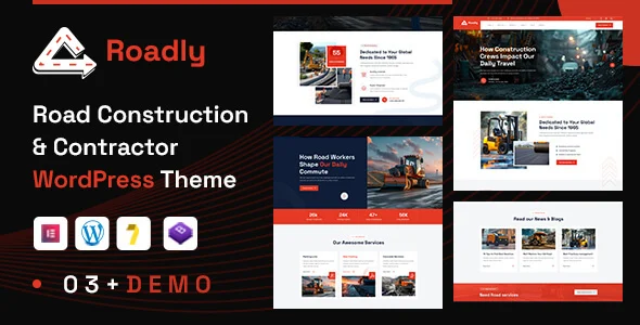 Roadly – Construction WordPress Theme