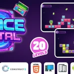 Space Portal — Puzzle Game (Construct 3 + HTML5)