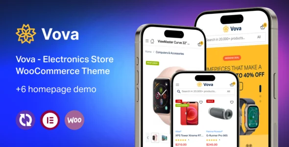 Vova – Electronics Store WooCommerce WordPress Theme