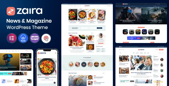 Zaira – Newspaper & Magazine WordPress Theme