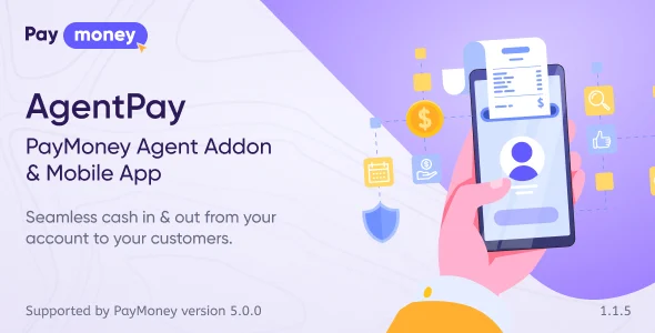 AgentPay – PayMoney Agent Addon & Mobile App