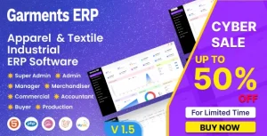 Garments ERP – Apparel & Textile Industrial ERP Software