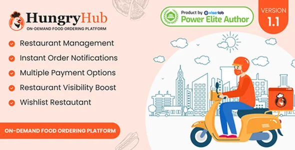 HungryHub – On Demand Food Ordering Platform