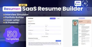 Resumen – SaaS Resume Builder
