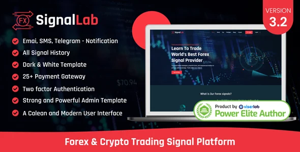 SignalLab – Forex And Crypto Trading Signal Platform