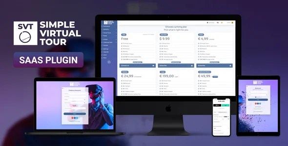 Simple Virtual Tour – SaaS Plugin