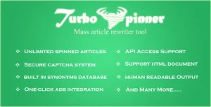 Turbo Spinner: Article Rewriter