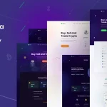 Crypma – Cryptocurrency Website Figma Template