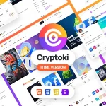 Cryptoki – HTML Template for NFT and Digital Marketplace