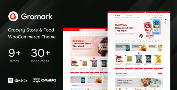 Gromark – Grocery Store & Food WooCommerce Theme