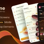 iHome | Smart Home Mobile App UI Template Screens in Figma