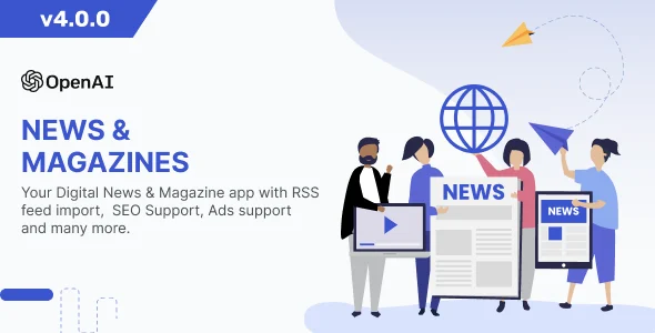 InfyNews : AI Powered Articles & Magazine Script
