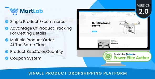 MartLab – Single Product Dropshipping Platform