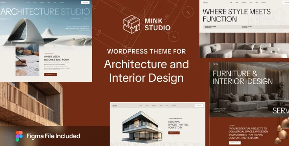 Mink – Architecture & Interior Design WordPress Theme
