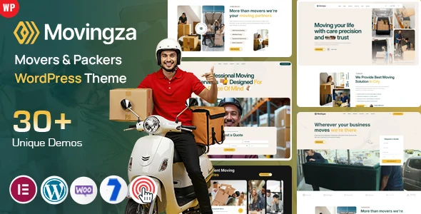 Movingza – Movers & Packers WordPress
