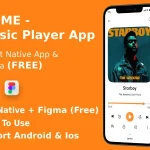 Music Player App | ReactNative | Figma FREE | Life Time Update | Mume