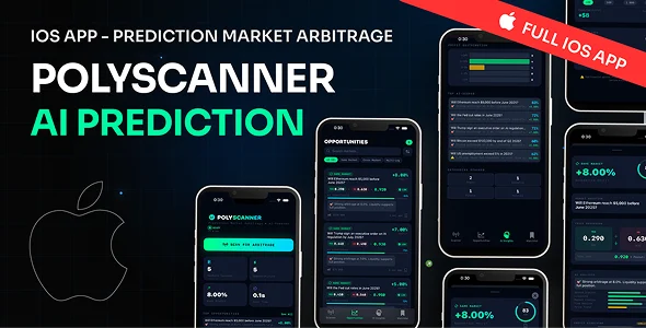 PolyScanner – AI-Powered Prediction Market Arbitrage Scanner for iOS