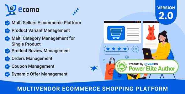 Ecoma – Multivendor Ecommerce Shopping Platform