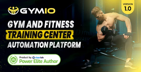 Gymio – Gym And Fitness Training Center Automation Platform