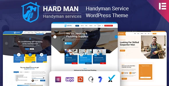 Hardman – Handyman & Plumber WordPress Theme