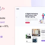 iCode – Multipurpose Website CMS & Creative Agency Management System