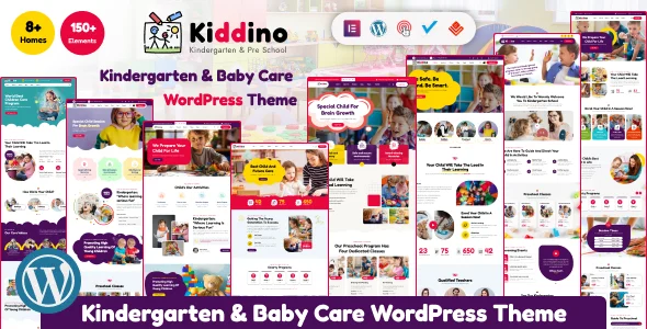 Kiddino – Kids| School & Kindergarten WordPress Theme