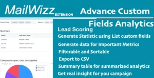 Lead Score and Advanced Analytics for MailWizz – Deeper Campaign Insights using Custom Fields