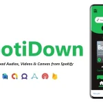 SpotiDown – Spotify Audios, Videos, Canvas Downloader | ADMOB, FAN, APPLOVIN, FIREBASE, ONESIGNAL