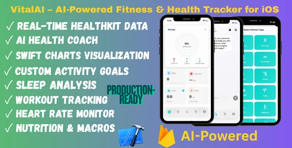 VitalAI – Fitness | iOS Mobile App