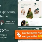 Wellora – Wellness and Spa Salon WordPress Theme
