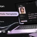 Braxton – Personal Portfolio & Resume NextJs Template