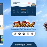 Chillout – Fun Games, Theme Park WordPress Theme