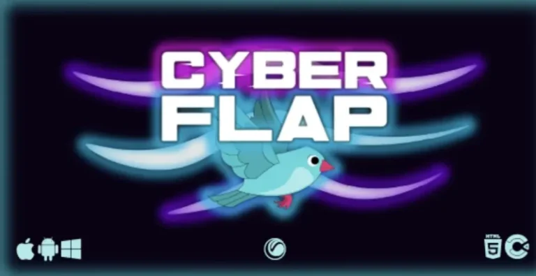 Cyber Flap – HTML5 Game Template