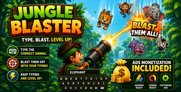 Jungle Blaster | HTML5 Game