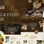 Anika – Catering & Event WordPress Theme