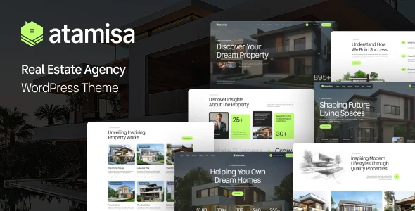 Atamisa – Real Estate Agency WordPress Theme