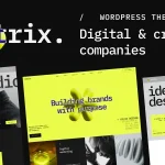 Intrix – Digital & Creative Agency WordPress Theme