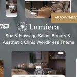 Lumiera - Beauty Salon & Aesthetic WordPress Theme
