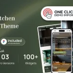 Modulux – Modular Kitchen WordPress Theme