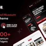 Museon - Art Gallery and Museum WordPress Theme