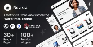 Nevixra – Electronics Store WooCommerce Theme