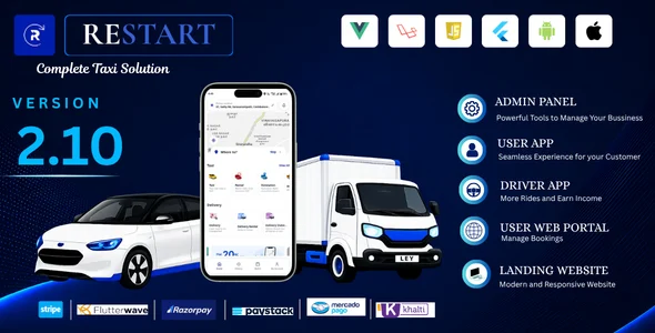Restart Taxi & Delivery- Perfect Taxi Solution with Parcel Delivery