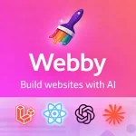 Webby - AI-Powered No-Code Website Builder SaaS Platform
